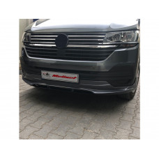 Накладка на передний бампер 2019-2025 (грунт под покраску) для Volkswagen T6