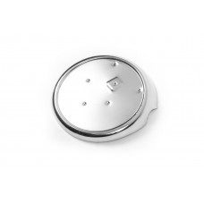 Хромированное крепление под передний эмблему (нержавейка) для Fiat Doblo II 2010-2022 гг