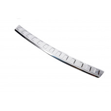 Накладка на задний бампер Carmos нержавейка для Ауди A7 2010-2018 гг