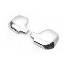 Накладки на дзеркала 2008-2012 (2 шт, нерж.) для Citroen Berlingo рр