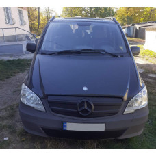 Зимняя накладка на решетку V2 (2010-2015) Матовый для Mercedes Vito W639