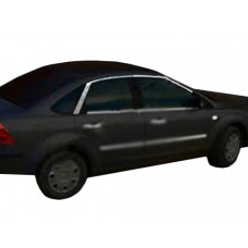 Верхние накладки на стекла HB (6 шт, нержавейка) для Ford Focus II 2005-2008 гг