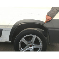 Расширители арок (4 шт, черные) ABS-Пластик (2007-2014) для Citroen Jumper