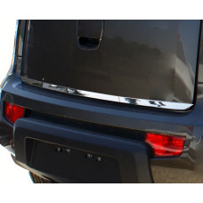 Кромка багажника (нерж.) Carmos - Турецька сталь для Kia Soul I 2008-2013 рр