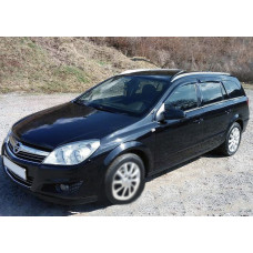 Ветровики WG (4 шт, HIC) для Opel Astra H 2004-2013 гг