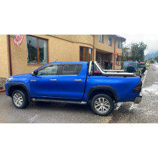 Дуга на кузов (нержавійка) 60мм для Toyota Hilux 2015- рр