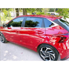 Нижние молдинги стекол (8 шт., Нержавейка) для Hyundai I-20 2020- гг