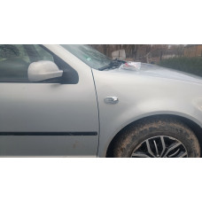 Решітка на повторювач Овал (2 шт, ABS) для Volkswagen Golf 4 1997-2006 рр