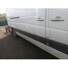 Хромированные Накладки на Ручки Дверей (4 шт, Нержавейка) Carmos - Турецкая Нержавеющая Сталь для Mercedes Sprinter W906 2006-2018 гг