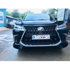 Передний диффузор TRD (2016-2021) Грунт под Покраску для Lexus LX570/450d