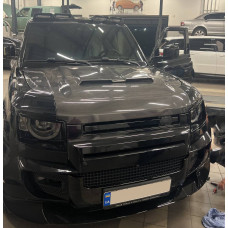Карбоновый капот (натуральный карбон) для Land Rover Defender 2019- гг