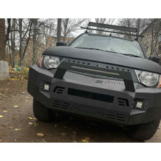 Передний бампер Dakar (2006-2010) для Mitsubishi L200