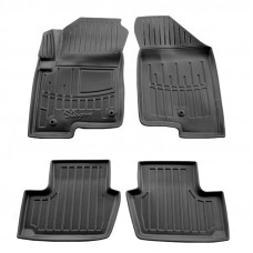 Резиновые коврики Stingray 3D (4 шт) для Jeep Patriot 2007-2016 гг