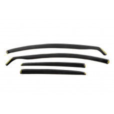 Вітровики вставні (HB, напівпрозорі, 4 шт, Esa) для Seat Leon 2013-2020 рр