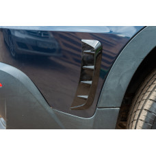 Универсальные вентиляционные накладки на крылья Тип-G (имитация, 2 шт)