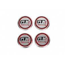 Наклейки на колпачки дисков GT2 V2 60мм (4шт)