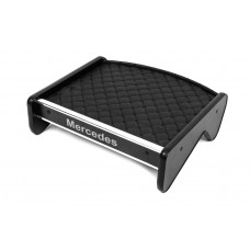 Полка на панель (Черная с черной нитью) для Mercedes T2 (507-814)