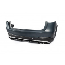 Задний бампер с диффузором AMG GLS63 для Mercedes GLS X167 2019- гг