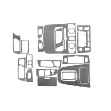 Накладки на панель BIG Карбон для Toyota Avensis 2003-2009 рр