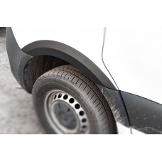 Расширители арок (4 шт, черные) для Mercedes Sprinter W907/W910 2018- гг