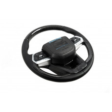 Руль в сборе дизайн TLC300 (Натуральный карбон) для Toyota Land Cruiser 200 2007-2021 гг