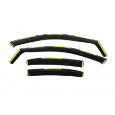 Вітровики вставні Niken Luxury (4 шт) для Mercedes C-сlass W205 2014-2021 рр