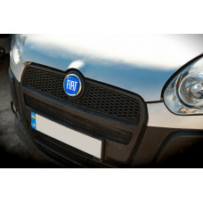 Емблема (синя, самоклейка) 95 мм для Fiat