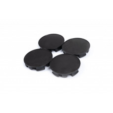 Колпачки на диски (4 шт, черные) 49/42 мм