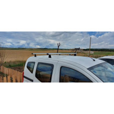 Багажник (поперечины) на штатные места Asaf V3 3 штуки, 155 см для Renault Kangoo/Express 2021- гг