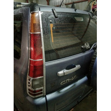 Хромированные накладки на задние фонари (2 шт., пластик) 2001-2004 для Honda CRV