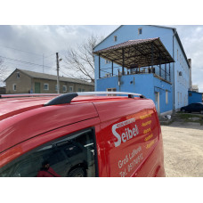 Хромированные Рейлинги Стандартные, пластиковые ножки для Ford Connect 2014-2021 гг