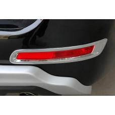 Накладки на задние фонари Libao 2012-2025 (2 шт, пластик) для GreatWall Haval H6 2011- гг