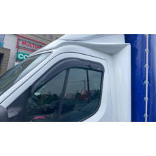 Ветровики на окна (2 шт, HIC) для Nissan NV400 2010-2024 гг