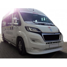Передняя накладка 2014-2025 (узкая, под покраску) для Peugeot Boxer