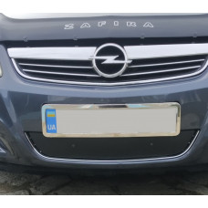 Зимняя накладка на решетку радиатора (2008-2011) Матовый для Opel Zafira B