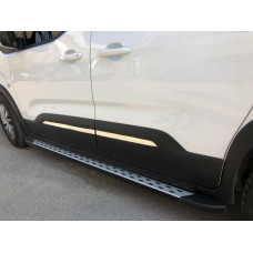 Накладки на дверные молдинги из нержавеющей стали Carmos - Турецкая Нержавеющая Сталь для Peugeot Partner/Rifter 2019- гг