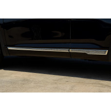 Хромированные Молдинги на Двери Libao (ABS) для Toyota Highlander 2013-2019 гг