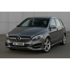 Передняя решетка Diamond Silver (2015-2018) для Mercedes B-class W246