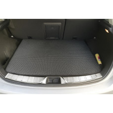 Накладка на порог багажника 2010-2016 (нержавейка) для Mitsubishi ASX