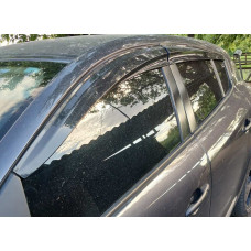 Ветровики HB (4 шт., Sunplex Sport) для Renault Megane III 2009-2016 гг