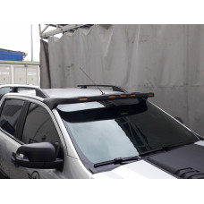 Козырек лобового стекла (LED) для Volkswagen Amarok 2010-2022 гг