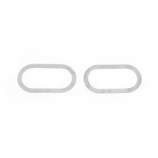 Обводка поворотника (2 шт, нерж) для Seat Toledo 2000-2005 гг