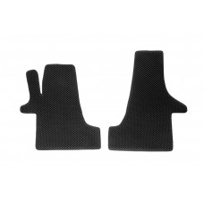 Килимки EVA (чорні, передні, для 2-20251) для Volkswagen T6 2015-2024 рр