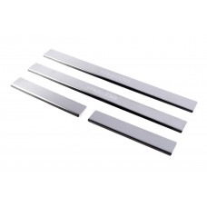 Накладки на пороги Carmos (4 шт, нерж сталь) V-2 для Mazda 6 2003-2008 гг