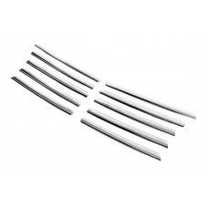 Хромированные Накладки на Решетку (V-class, Нержавейка) 10 частей для Mercedes Vito W638 1996-2003 гг