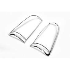 Накладки на стопи 2004-2008 (2 шт, пласт) для Toyota Hilux рр