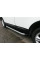 Боковые пороги Fullmond (2 шт., алюм.) Длинная база для Nissan Qashqai 2010-2014 гг