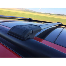 Перемычки на рейлинги под ключ Wingbar V1 (2 шт) до 110 см, Серый для Ford Kuga/Escape 2013-2019 гг