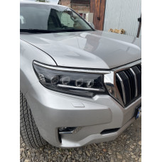 Передние фары Lexus-Design 4-LED V1 (2017-2025, 2 шт) для Toyota Land Cruiser Prado 150