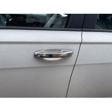 Накладки на ручки (4 шт, нерж) Carmos - Турецька сталь для Volkswagen Lavida/e-Lavida 2019- рр